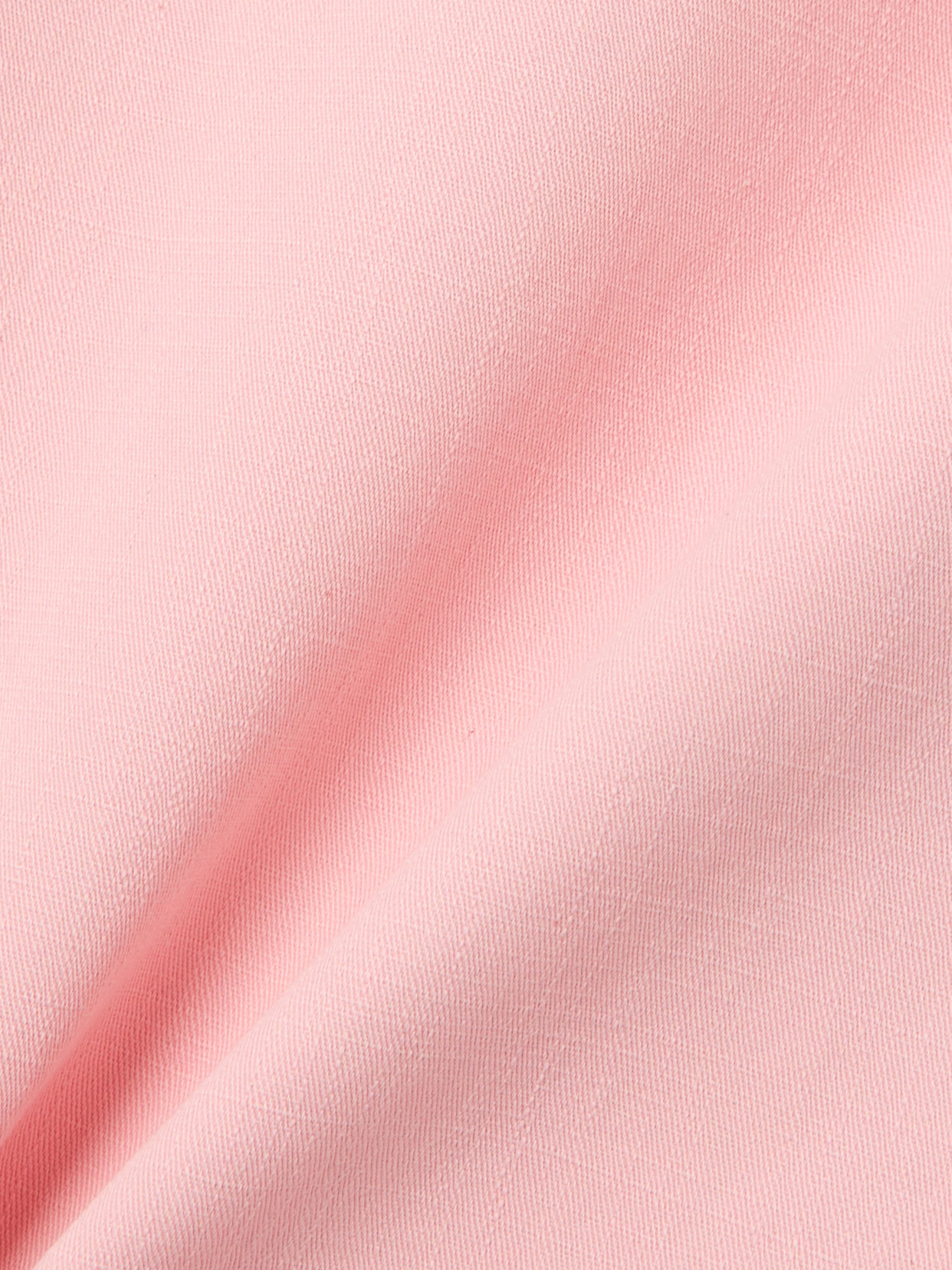 Wrap-Effect Organic Cotton-Twill Skirt