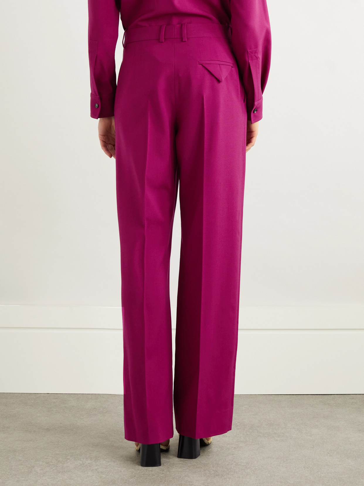 Bottega Veneta Twill Wide-leg Pants