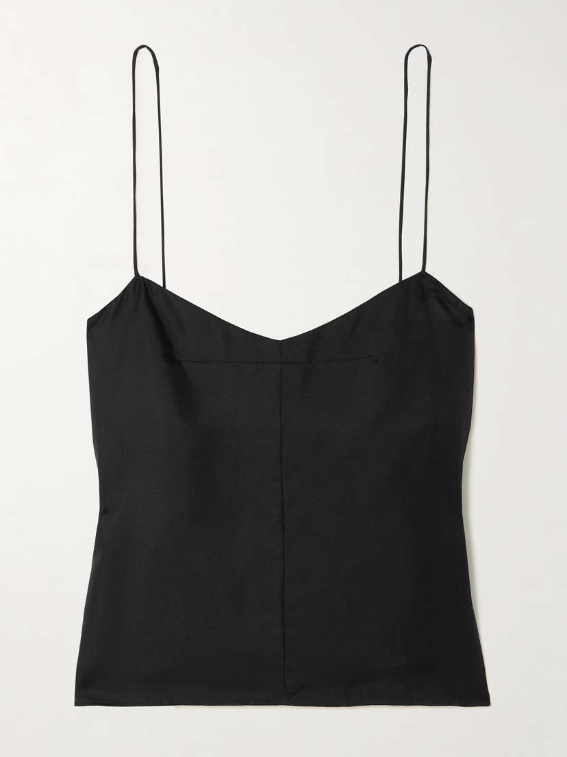 St. Agni Silk-twill Camisole