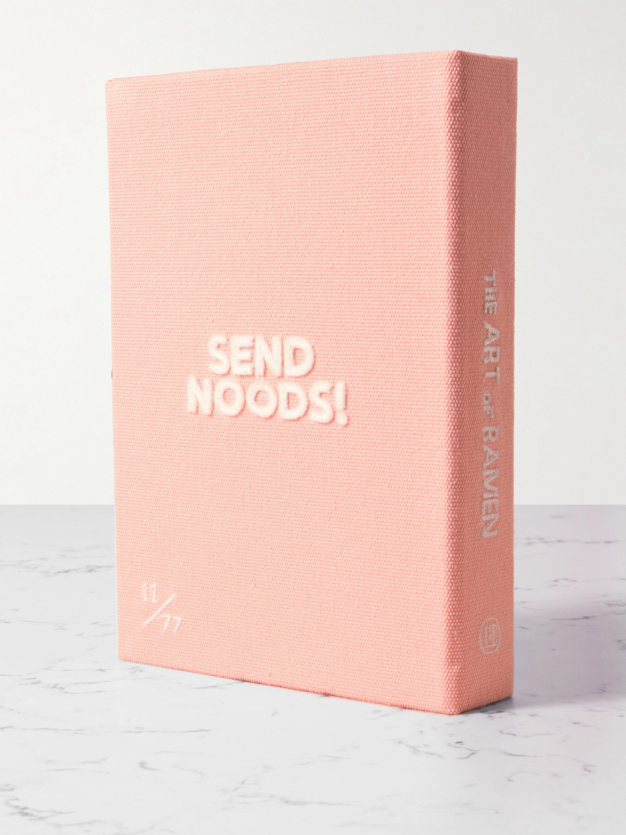 Olympia Le-tan The Art Of Ramen Embroidered Appliquéd Canvas Clutch In Pink
