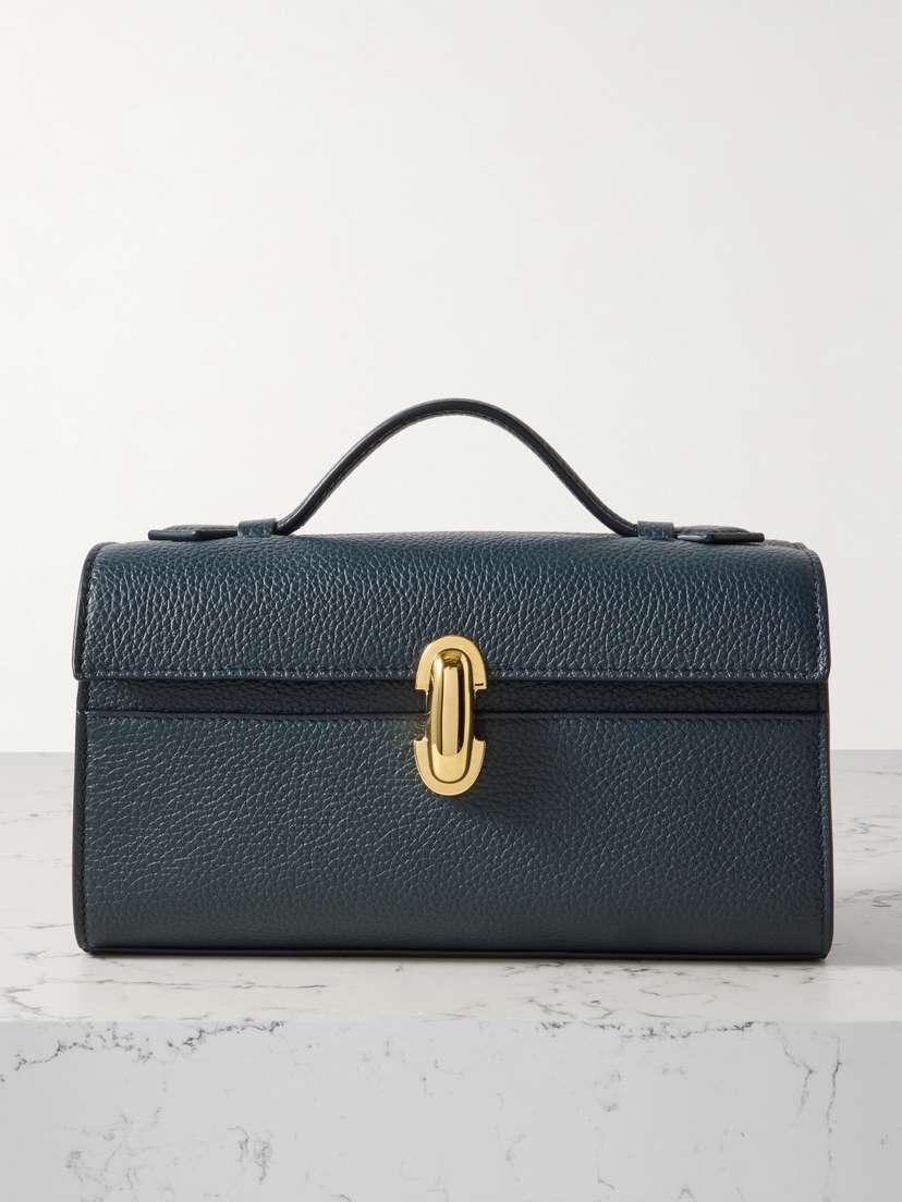 Savette Symmetry Pochette Leather Tote