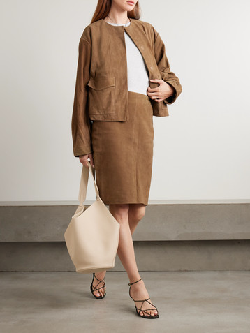 St. Agni Suede skirt