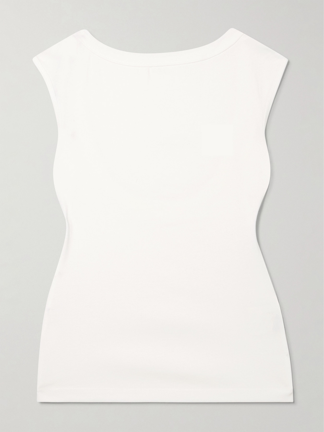 St Agni Organic Cotton-jersey Top