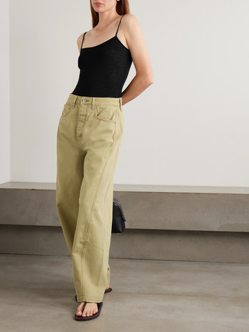 St. Agni Baby ribbed merino wool camisole