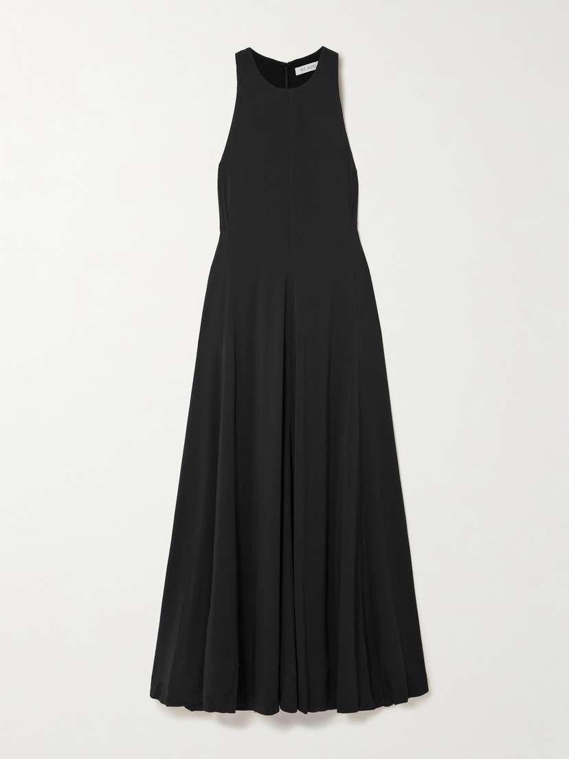 St. Agni Crepe Maxi Dress