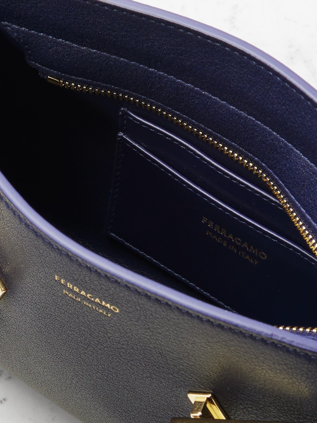 Ferragamo Hug Embellished Textured-leather Shoulder Bag