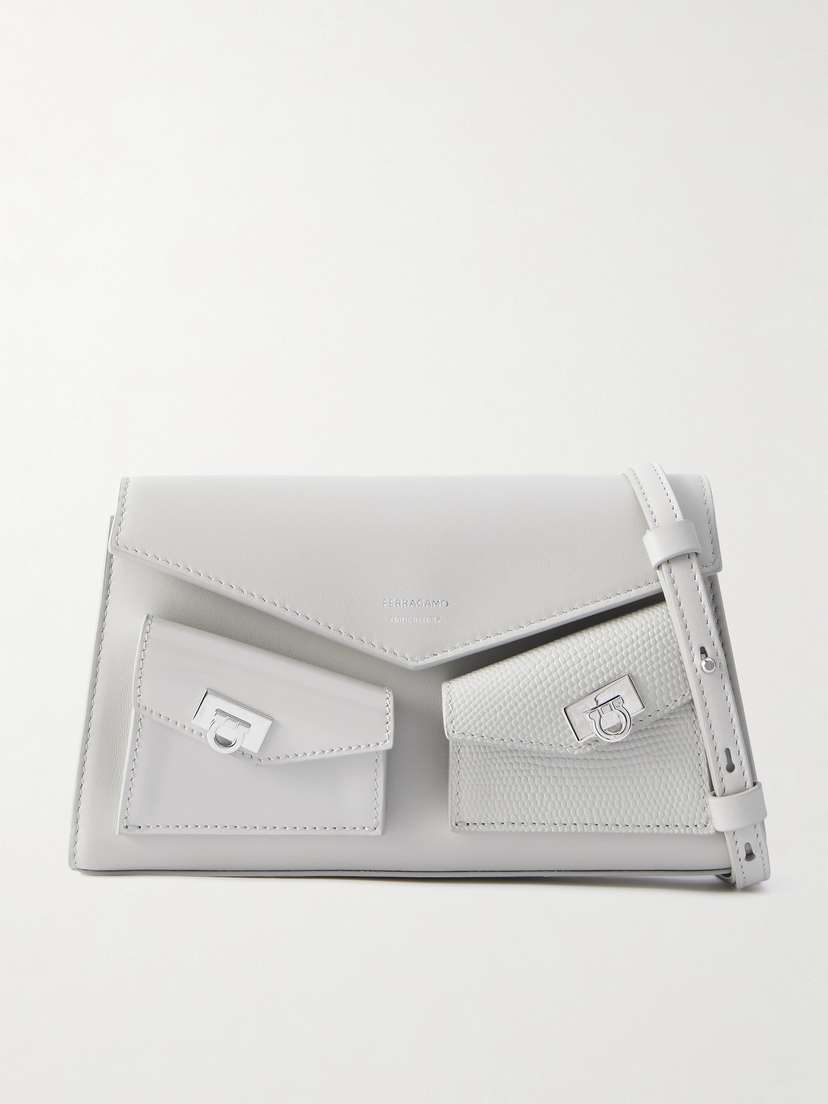 Ferragamo Leather Shoulder Bag