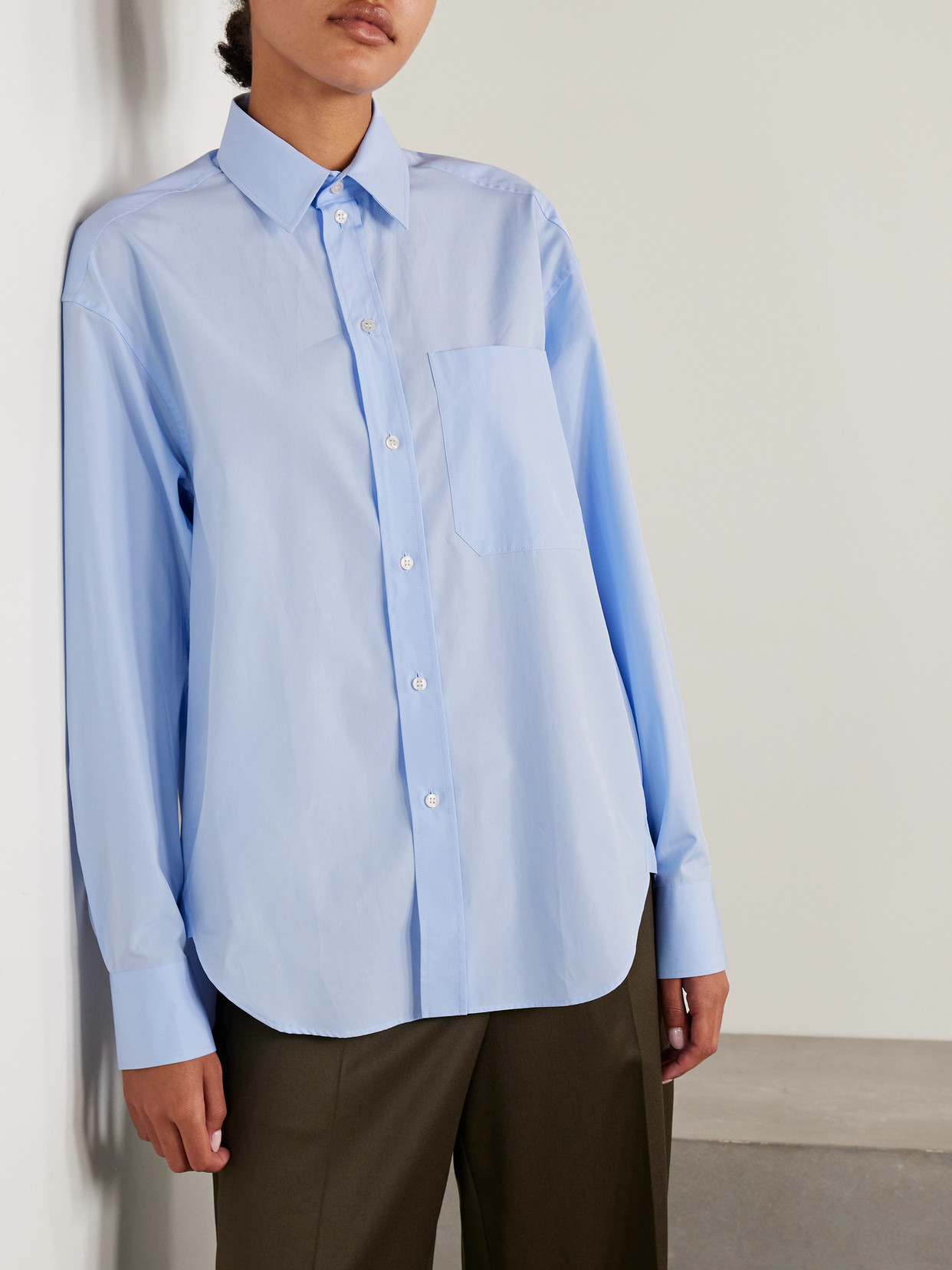 Wardrobe.nyc Cotton-poplin Shirt In Animal Print