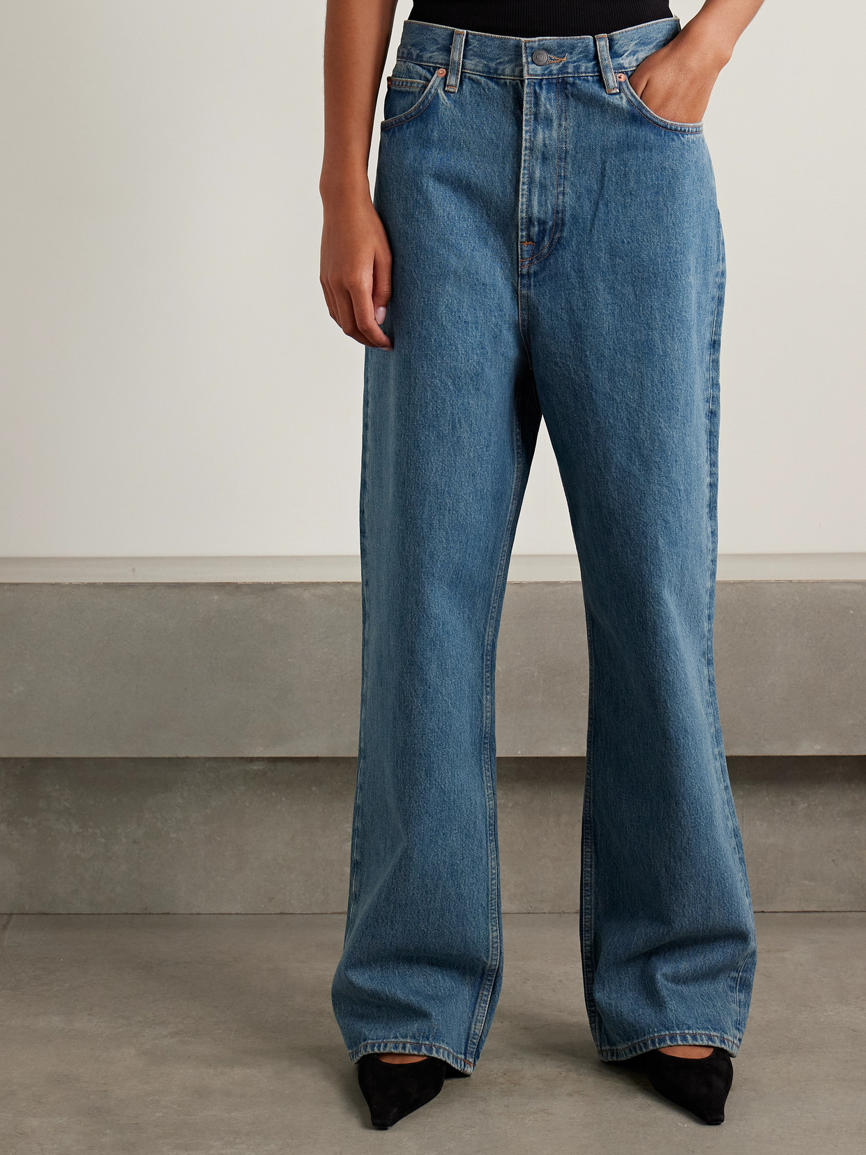 Wardrobe.nyc Boyfriend Jeans In Black