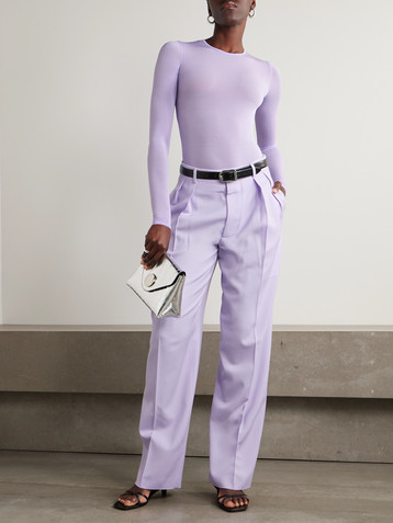 Wardrobe.NYC Stretch-jersey bodysuit