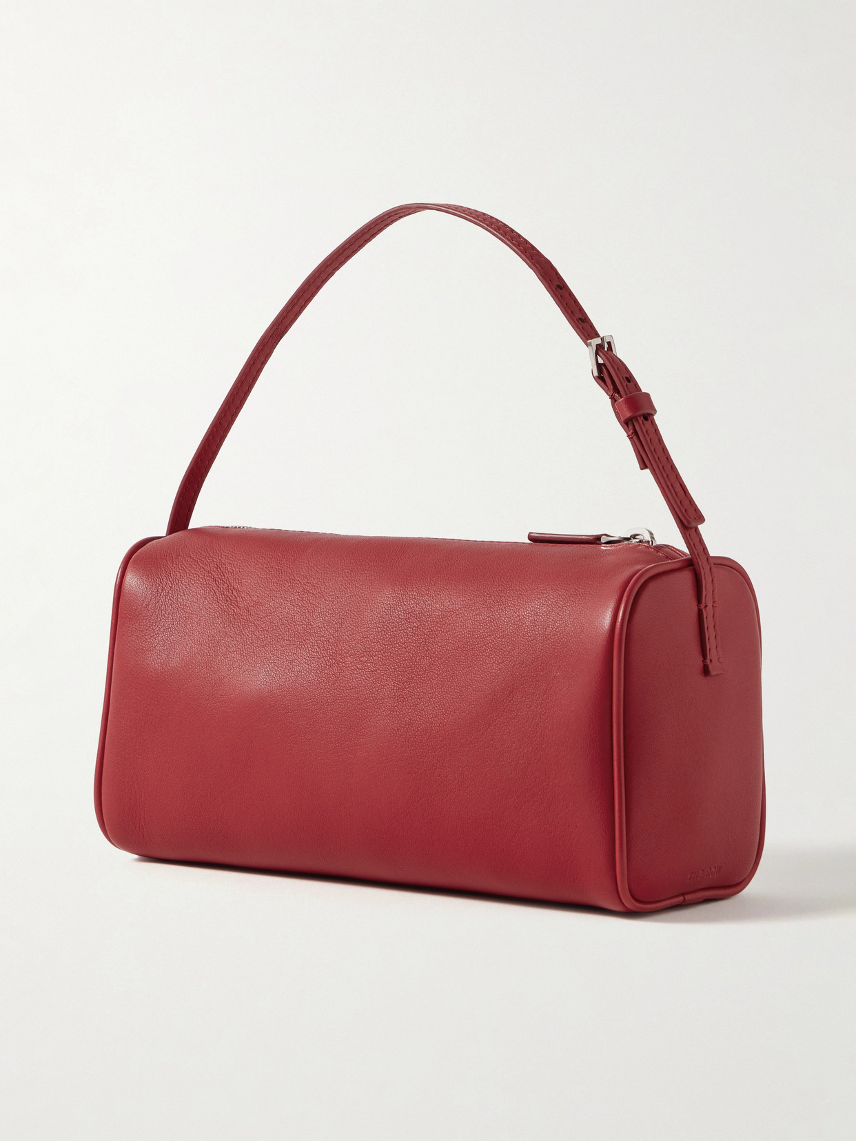 The Row '90s Leather Tote In Red