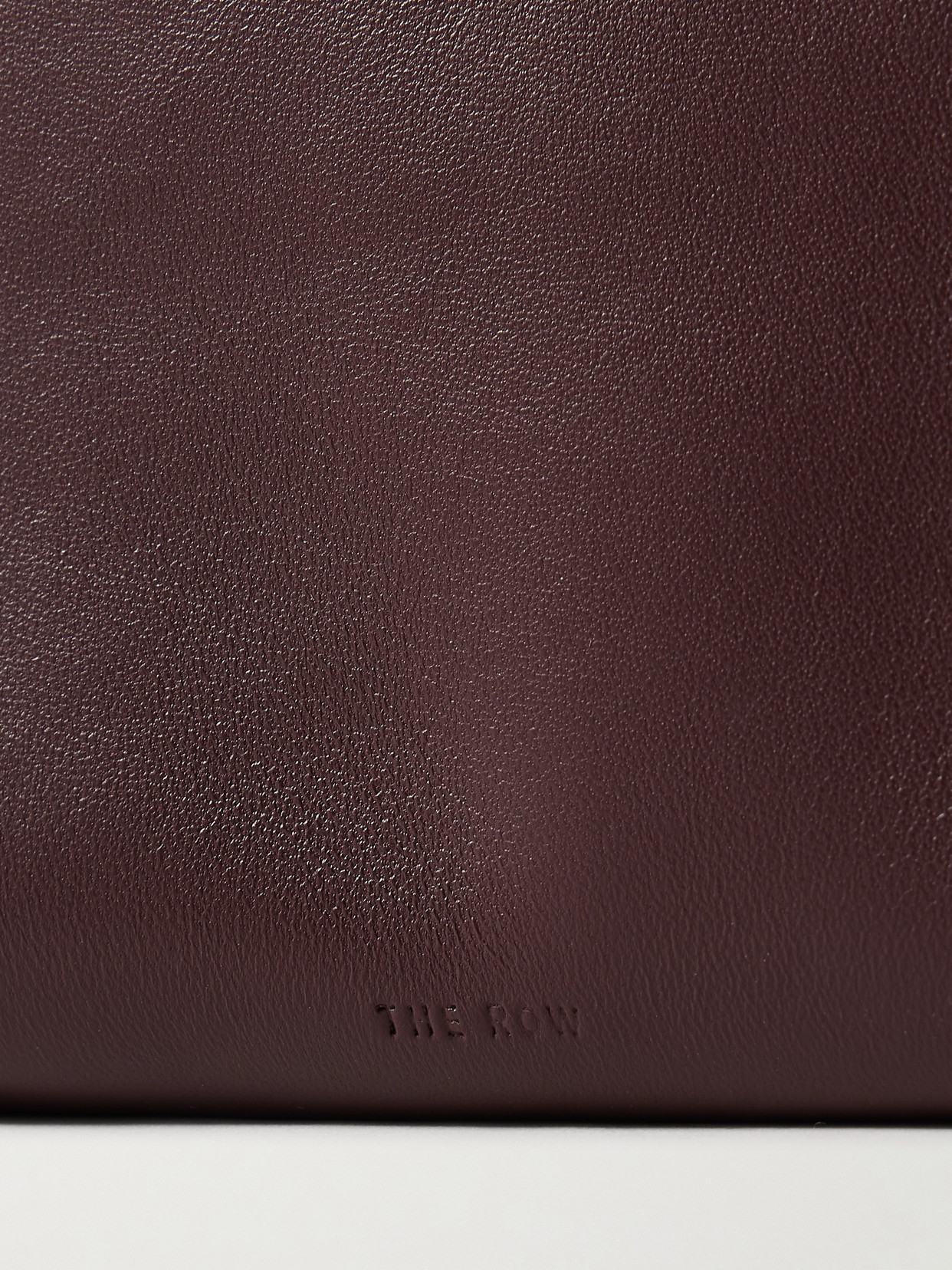 The Row Rectangular Clutch In Burgundy