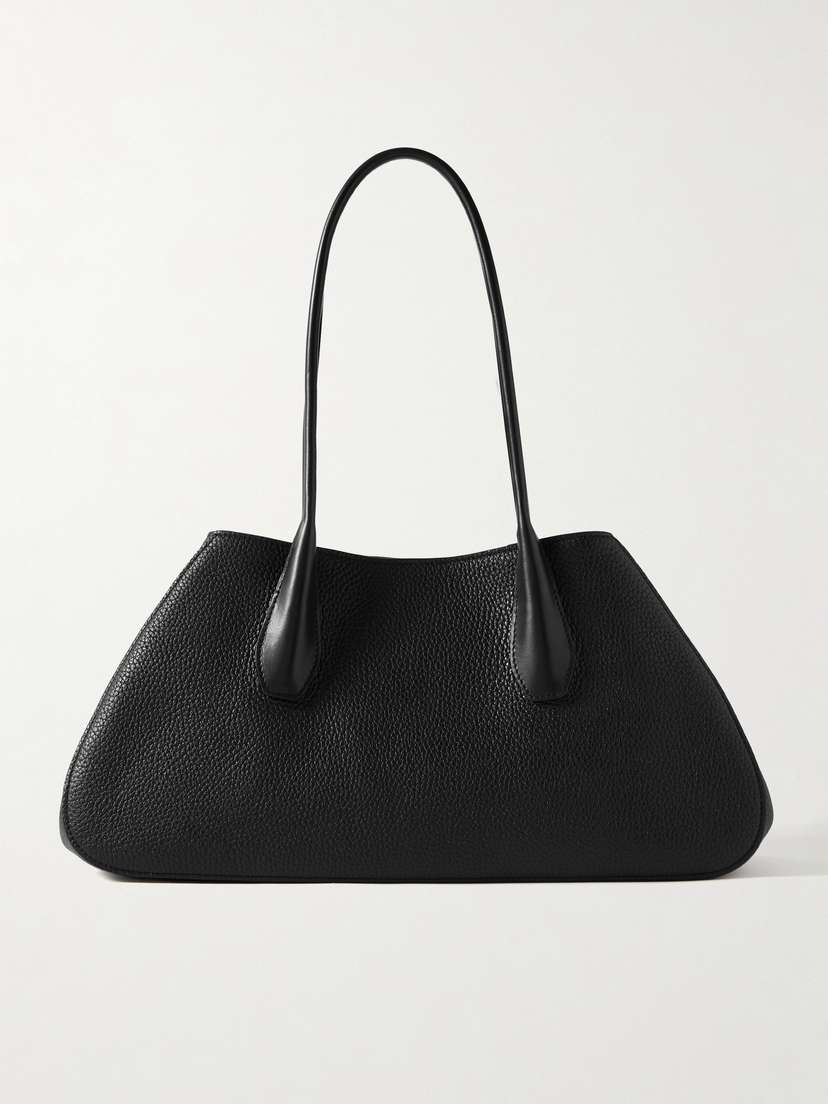 The Row Alger Textured-leather Shoulder Bag