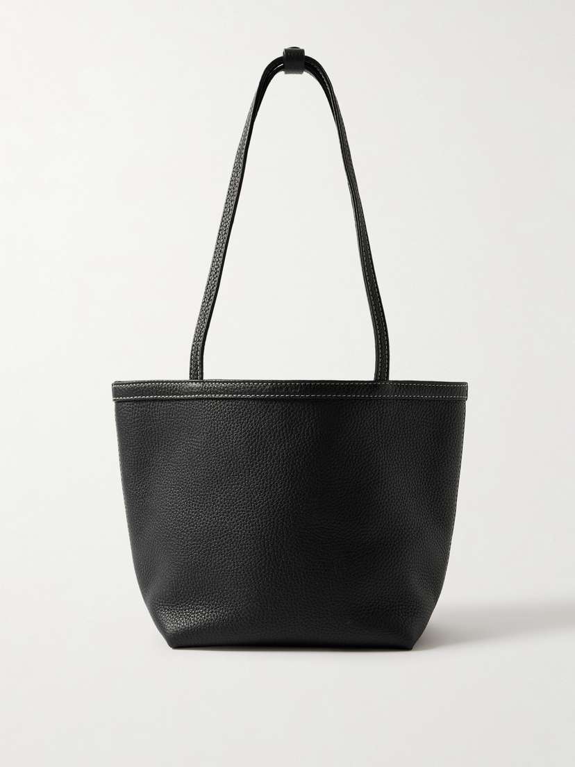 The Row Park Medium Textured-leather Tote