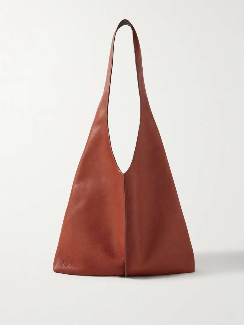 The Row Bindle Stitch Small Leather Shoulder Bag