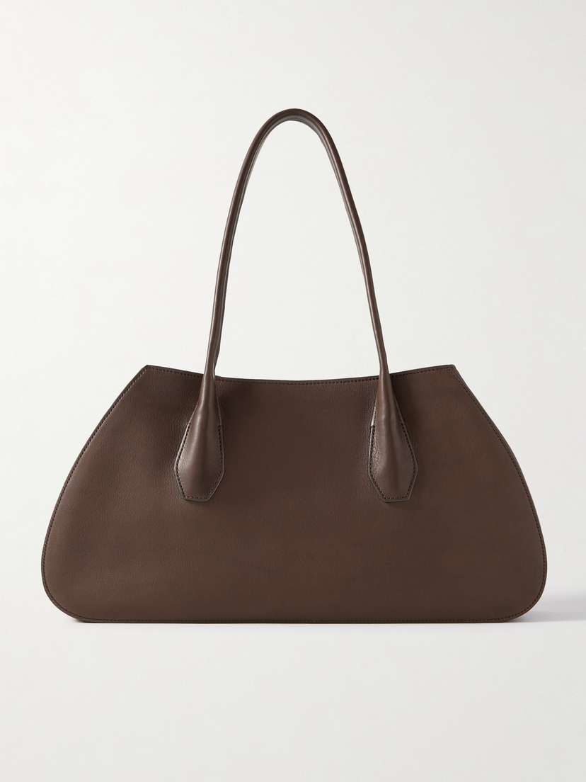 The Row Alger Leather Shoulder Bag