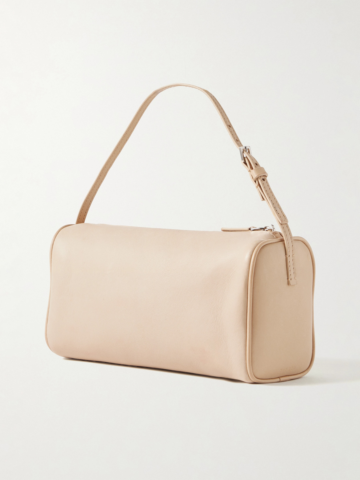 The Row '90s Leather Tote In Neutral