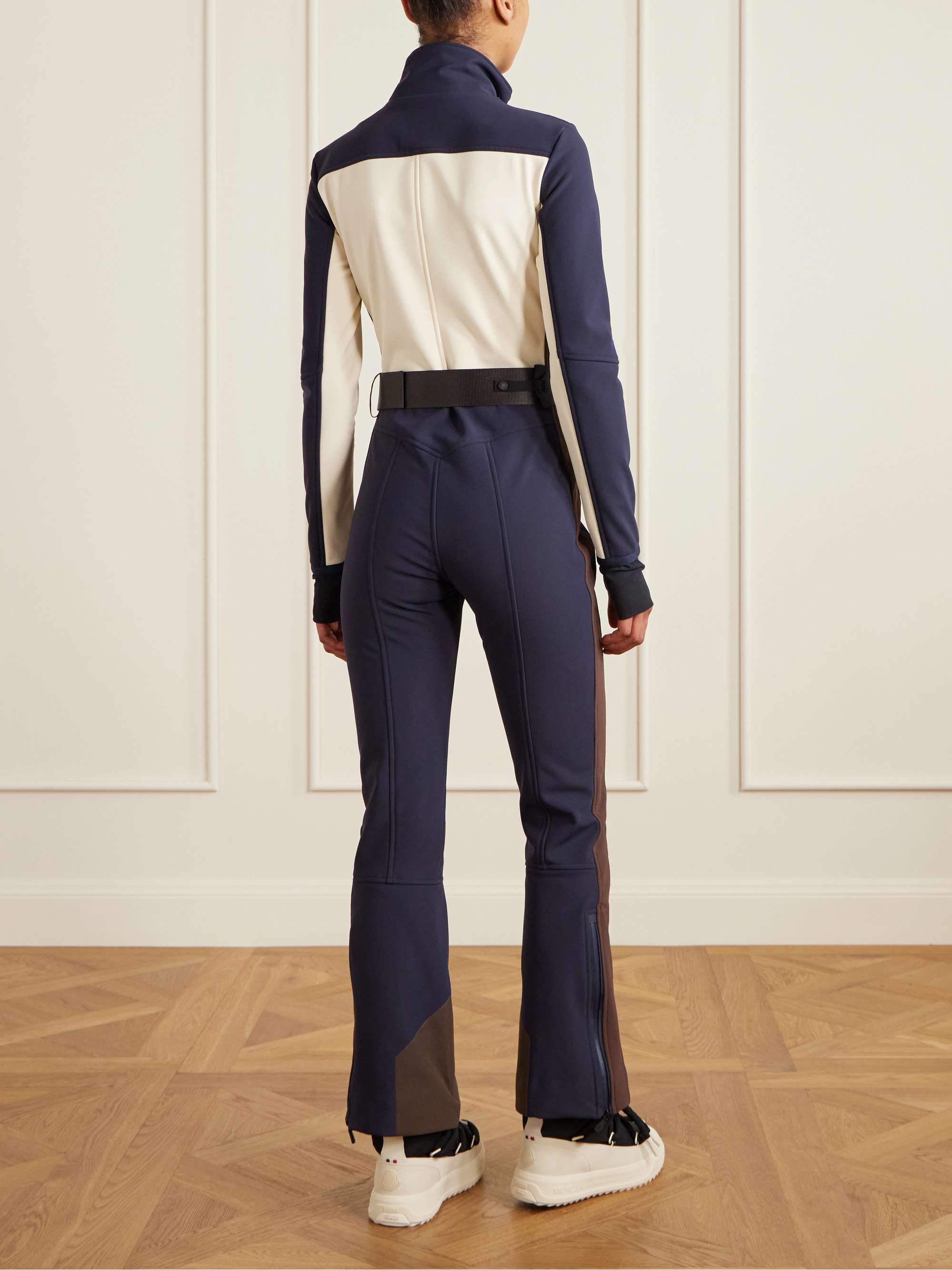 MONCLER GRENOBLE Belted ski suit | NET-A-PORTER