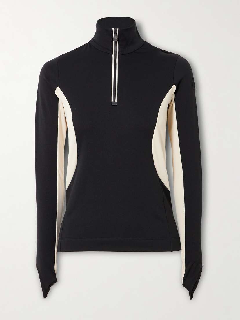 Moncler Grenoble Color-block Stretch-jersey Base Layer