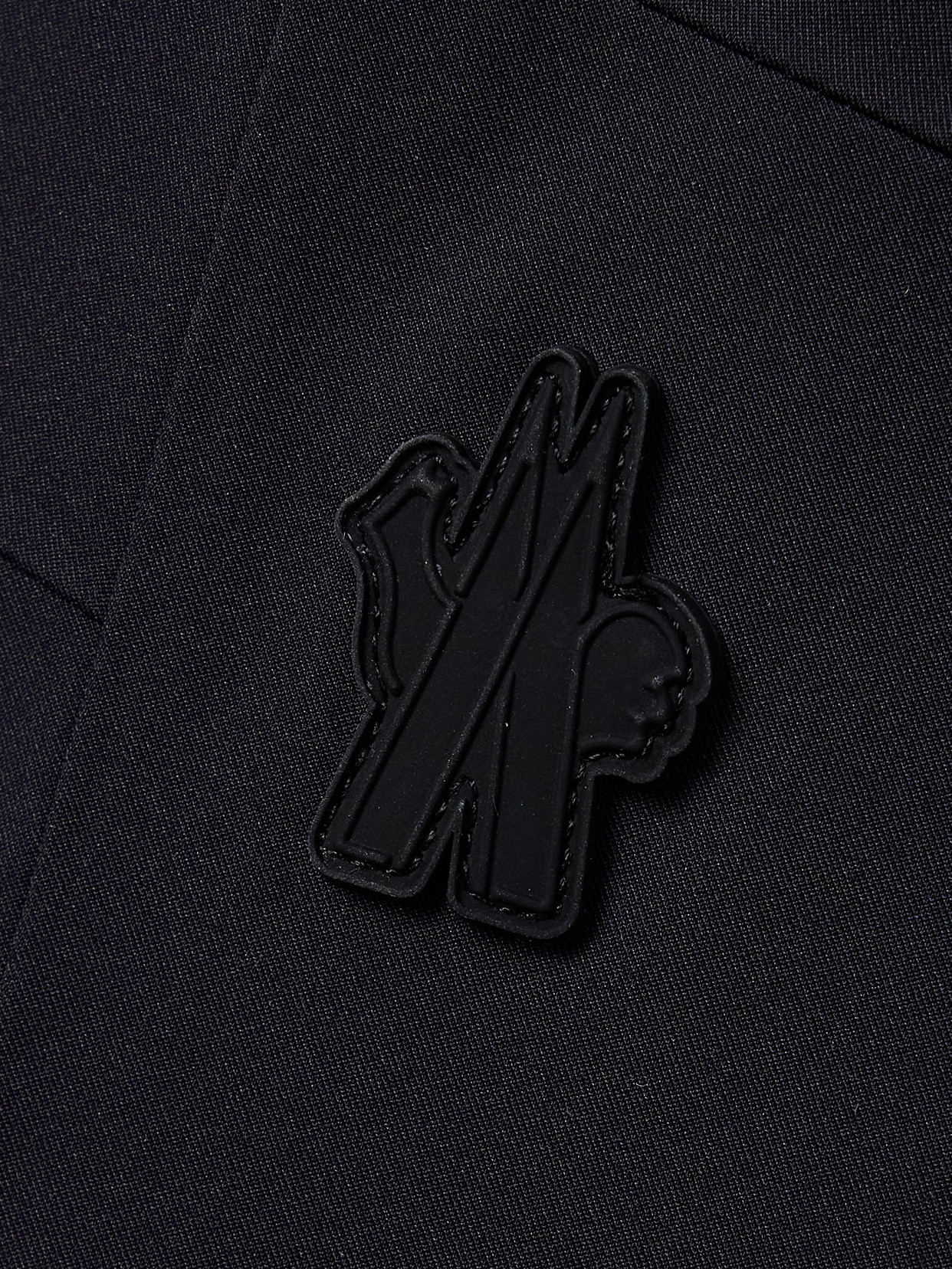 Moncler Belted Bootcut Ski Pants In Black