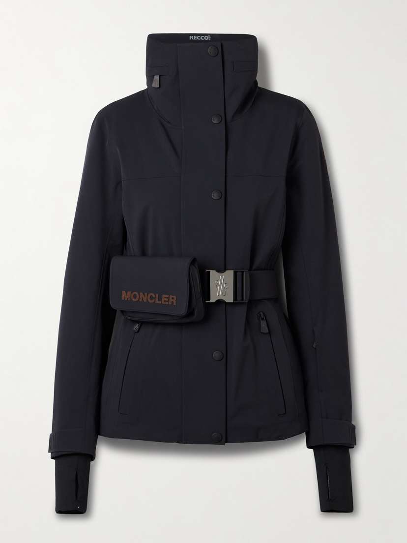 Moncler Grenoble Hainets Belted Stretch-twill Ski Jacket