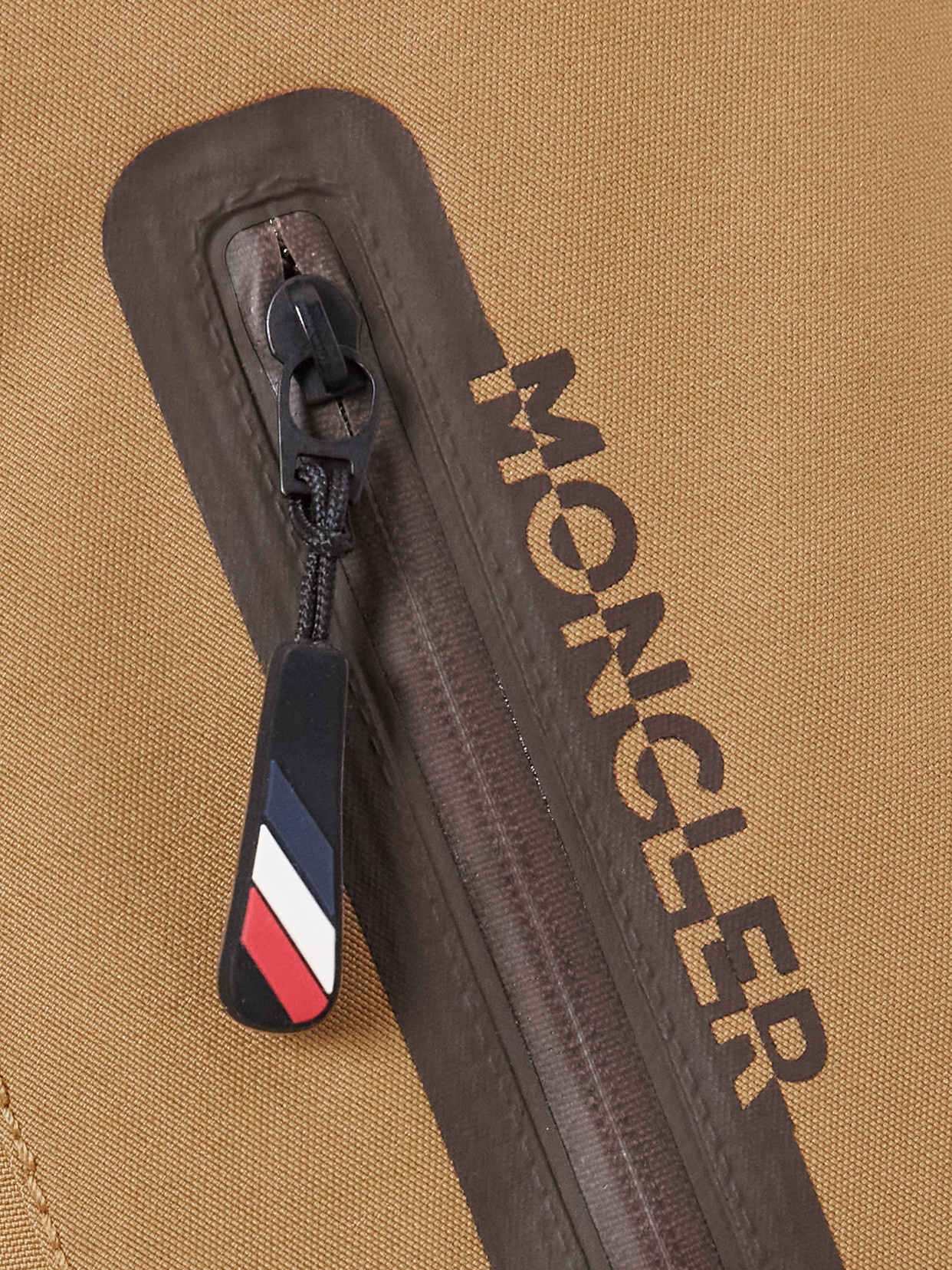 Moncler Bwindi Hooded Gore-tex 2l Ski Jacket In Brown