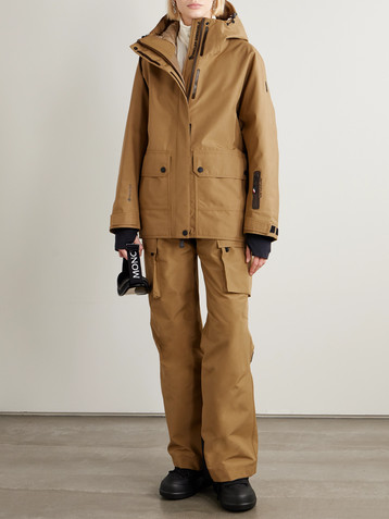 MONCLER GRENOBLE Bwindi hooded GORE-TEX 2L ski jacket