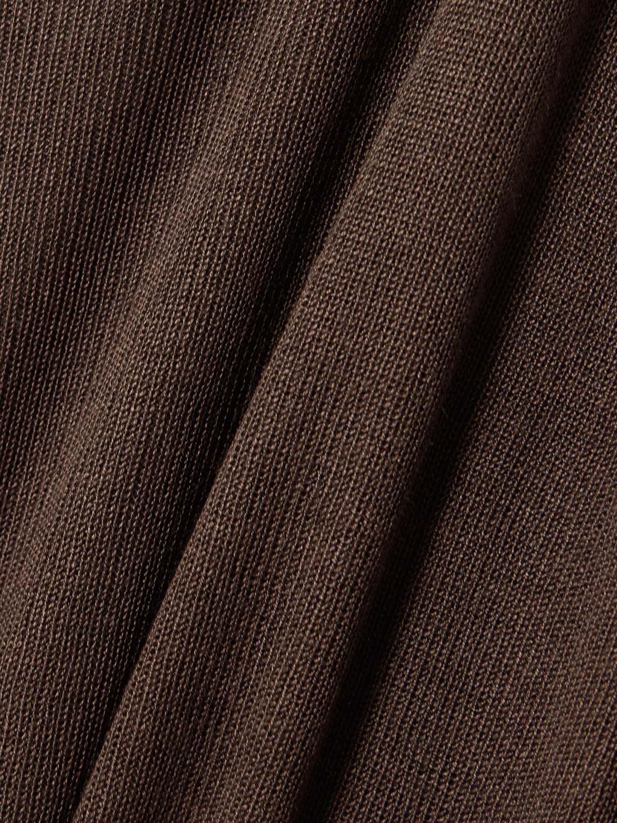 Ribbed-Knit T-Shirt