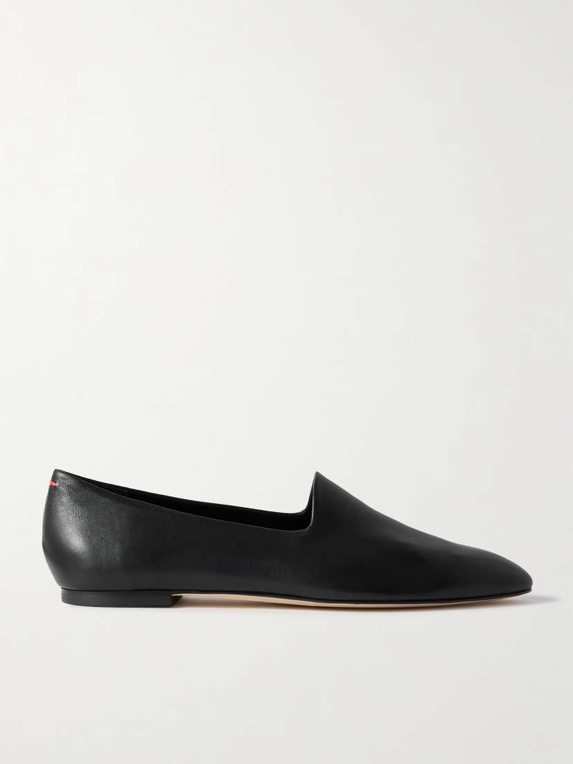 aeyde Vanna Leather Loafers