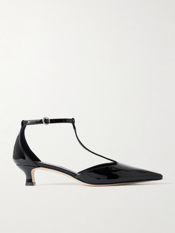 AEYDE Liz patent-leather pumps