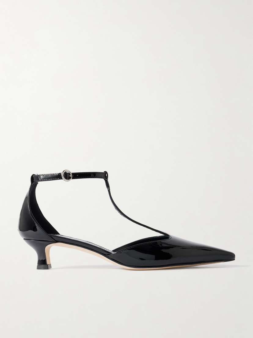 aeyde Liz Patent-leather Pumps
