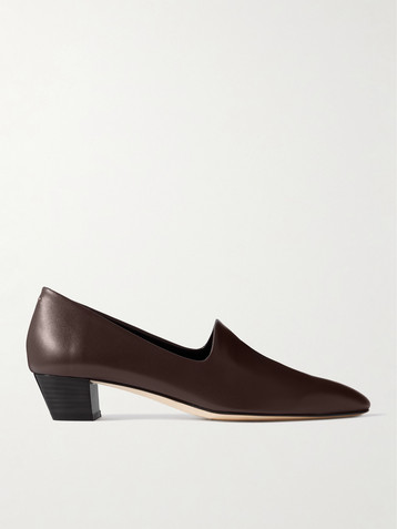 AEYDE Gabby leather pumps