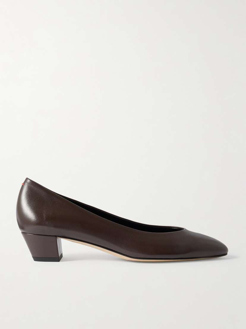 aeyde Helia Leather Pumps