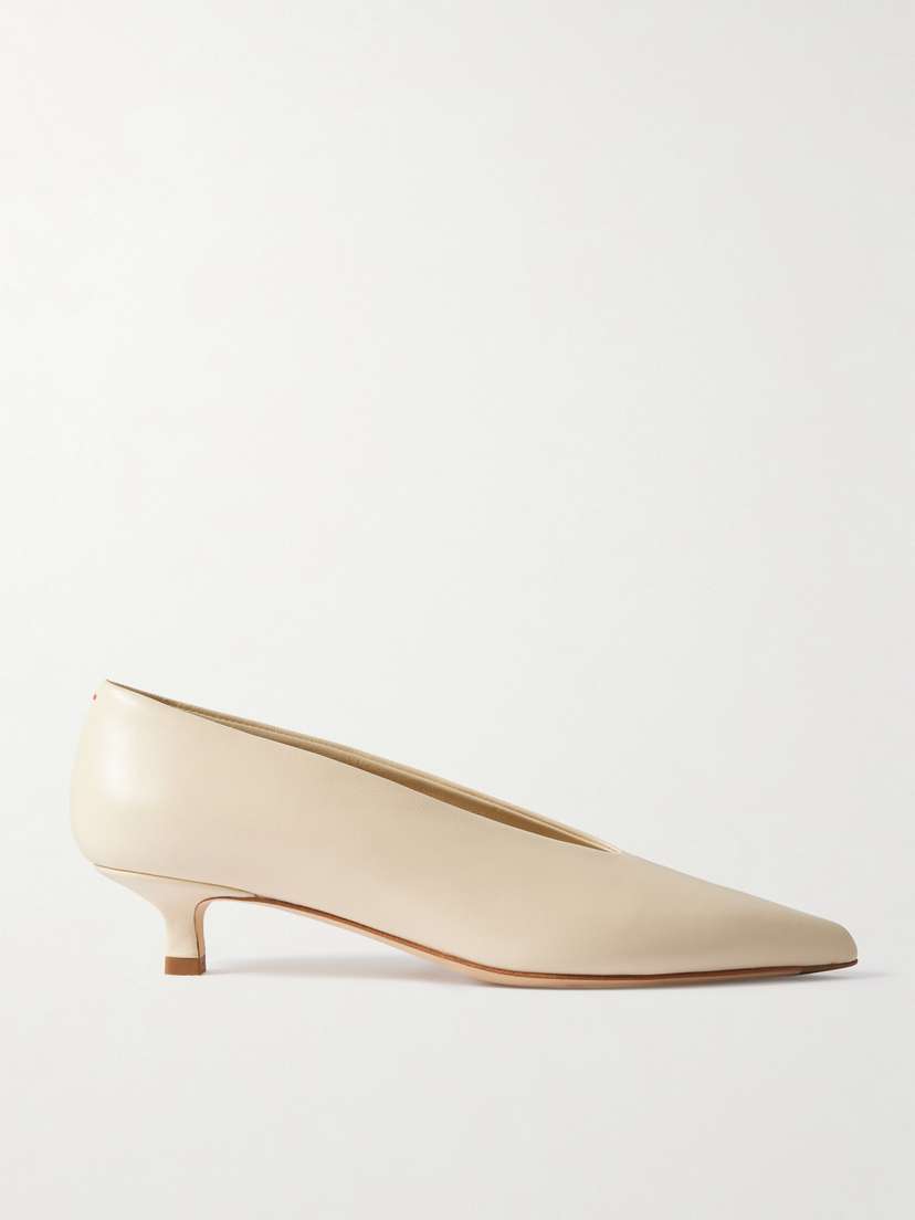 aeyde Clara Leather Pumps