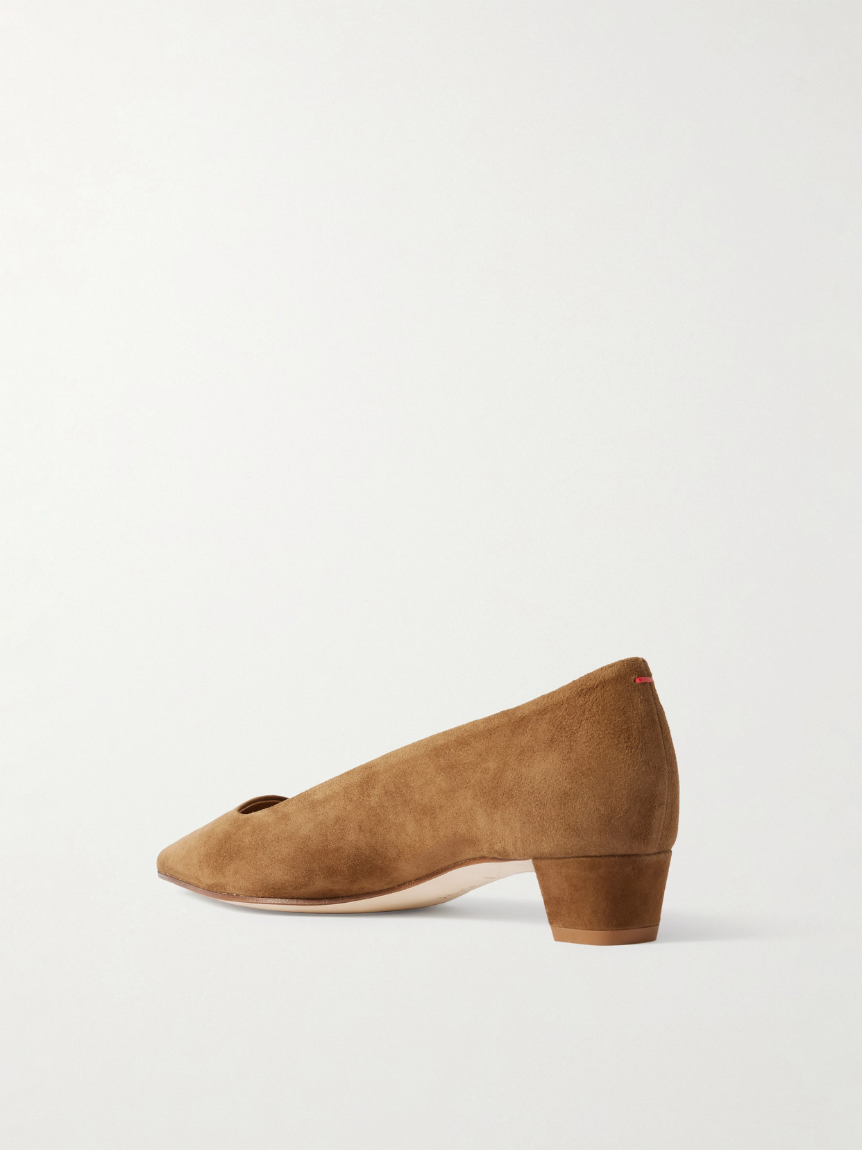 Aeyde Judi Suede Pumps In Brown