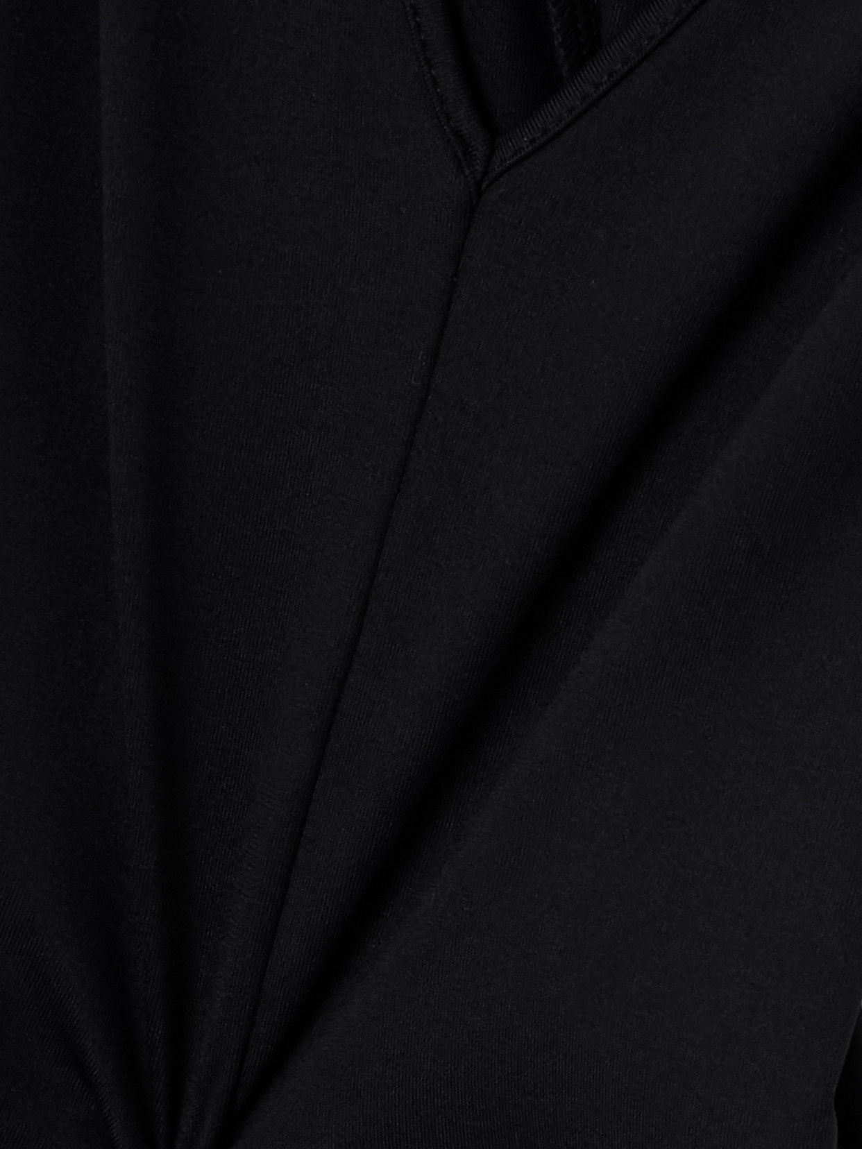Wardrobe.nyc Stretch-jersey Thong Bodysuit In Black