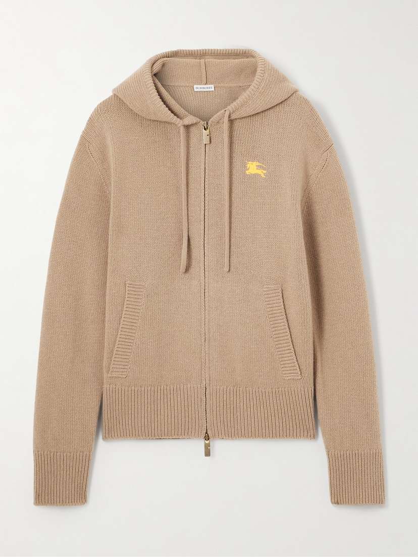 Burberry Cashmere And Wool-blend Hoodie