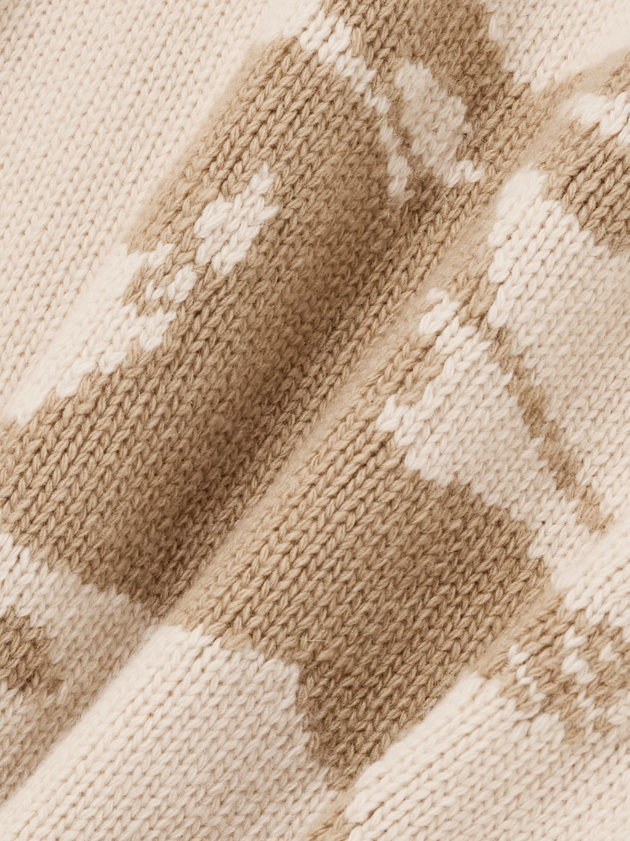 Burberry Equestrian Knight Wool Sweater In Neutral