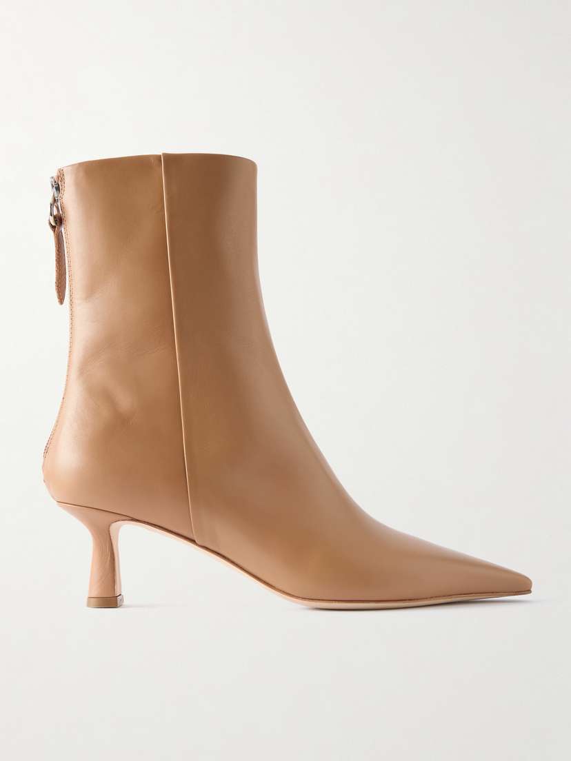 aeyde Rowan Leather Ankle Boots
