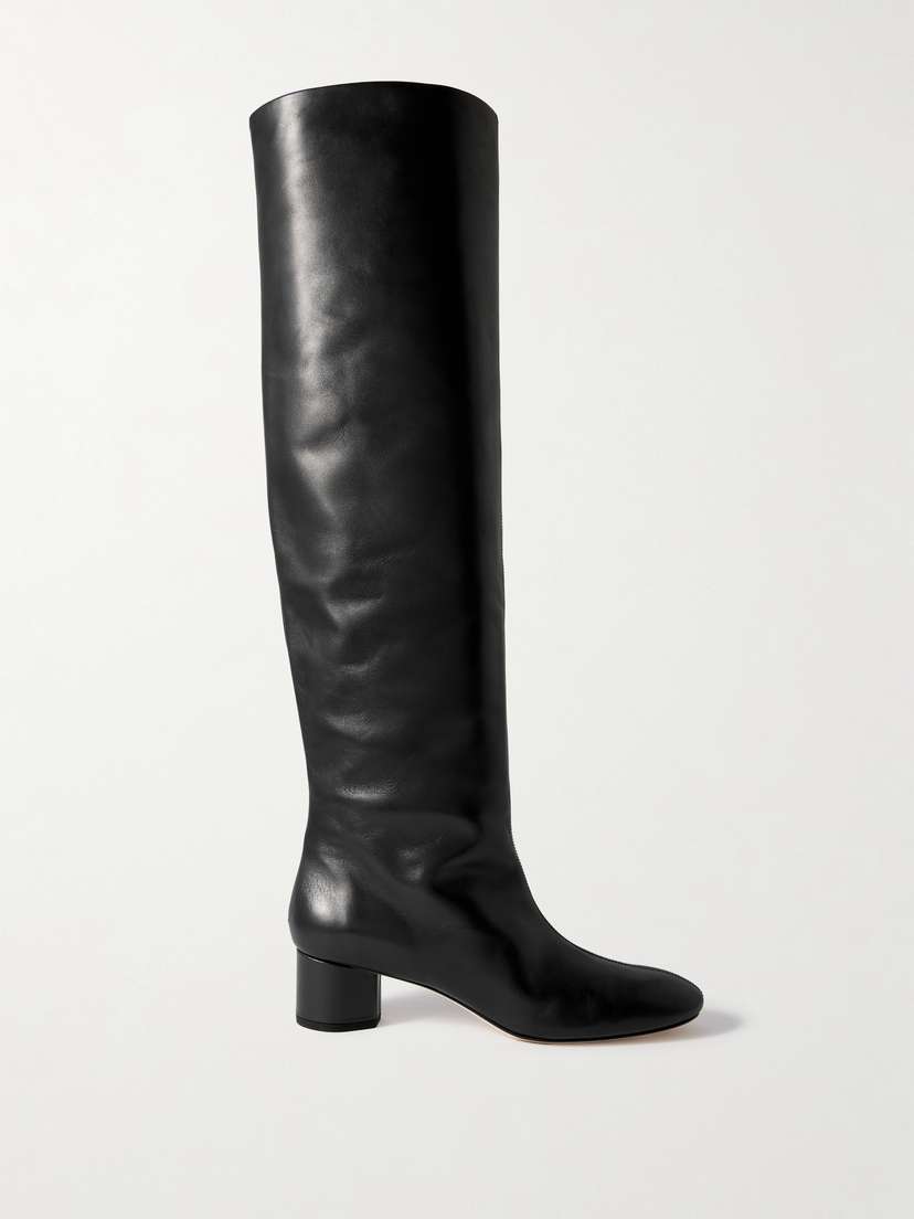 aeyde Willa Over-the-knee Leather Boots