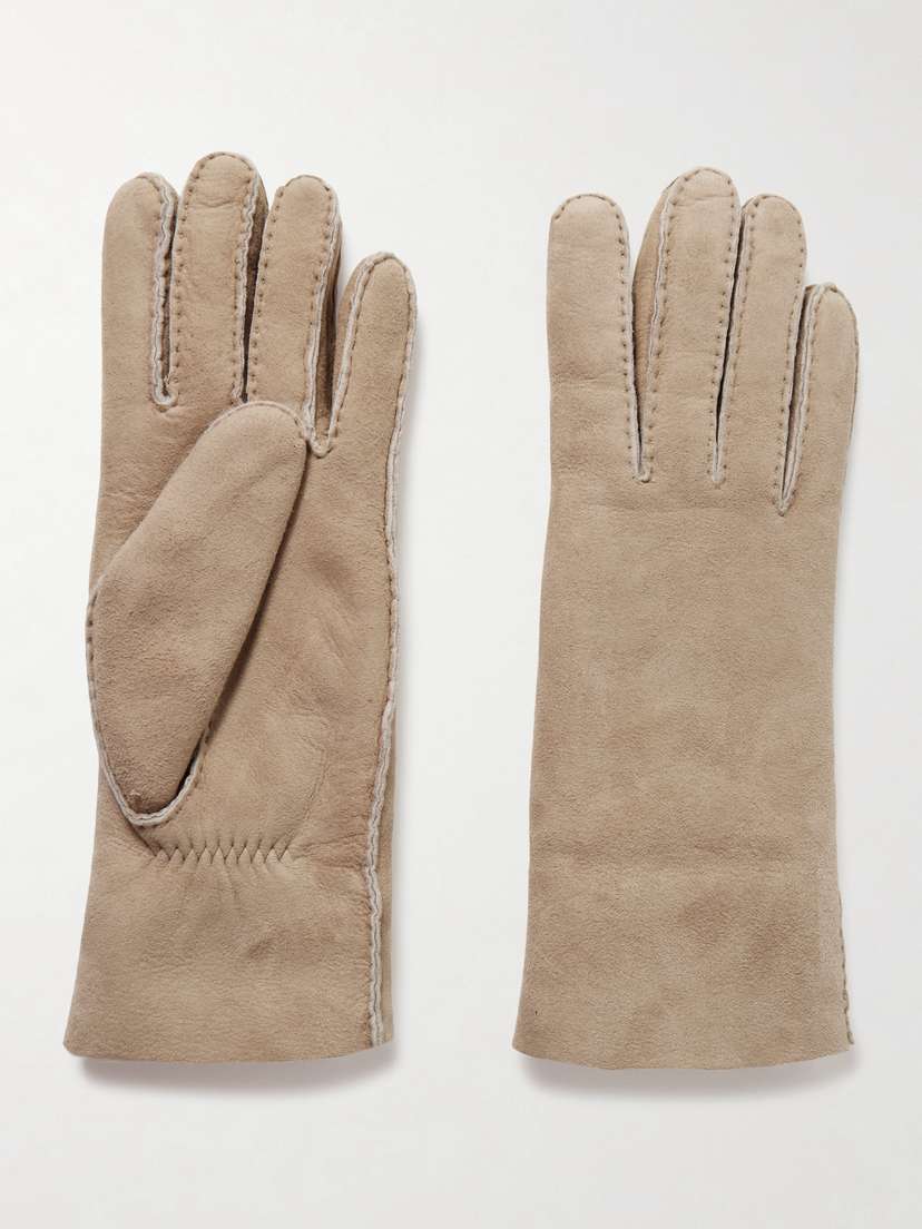 Agnelle Denise Shearling Gloves