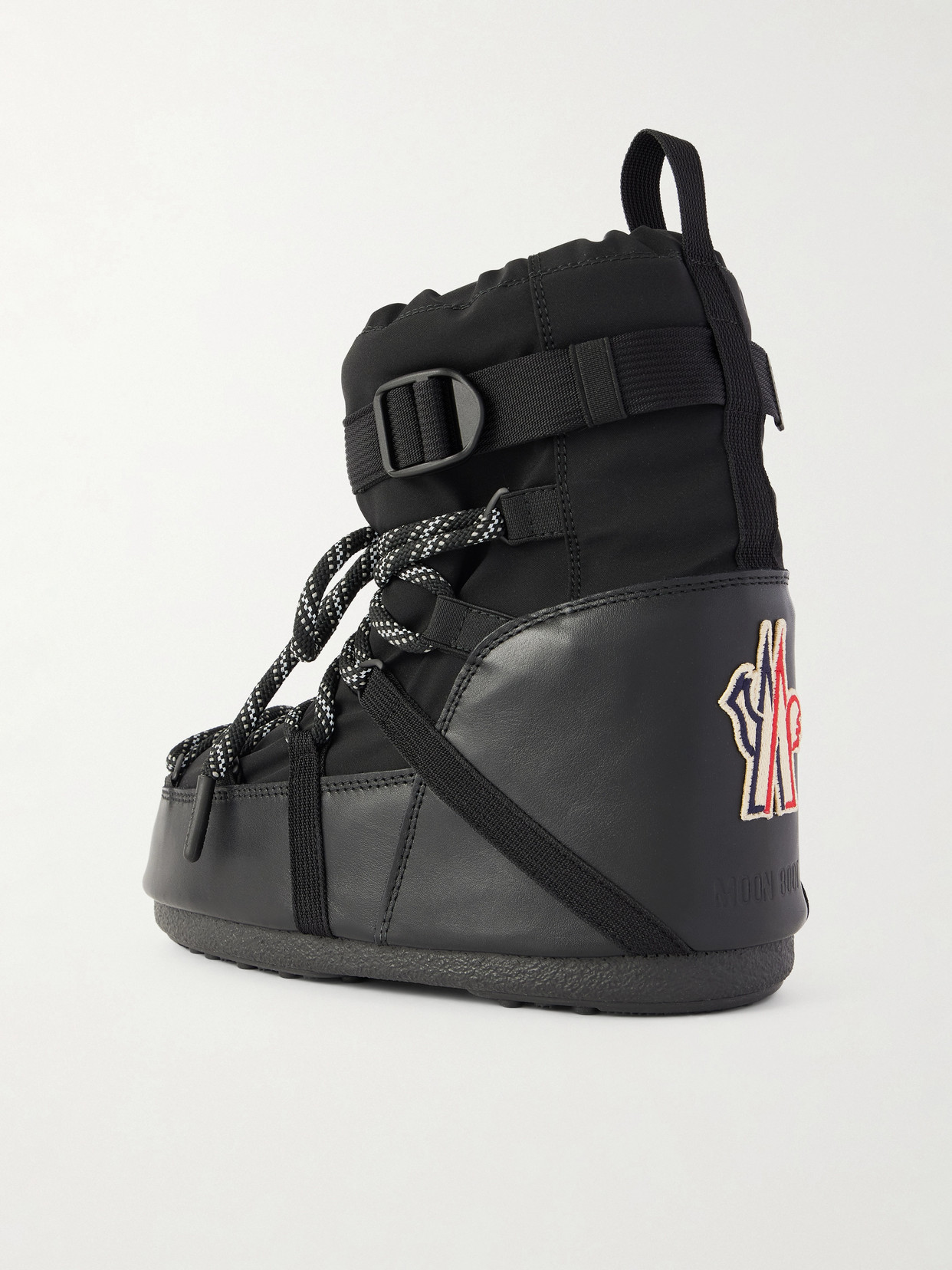 Grenoble - + Moon Boot Icon Shell And Leather Snow Boots