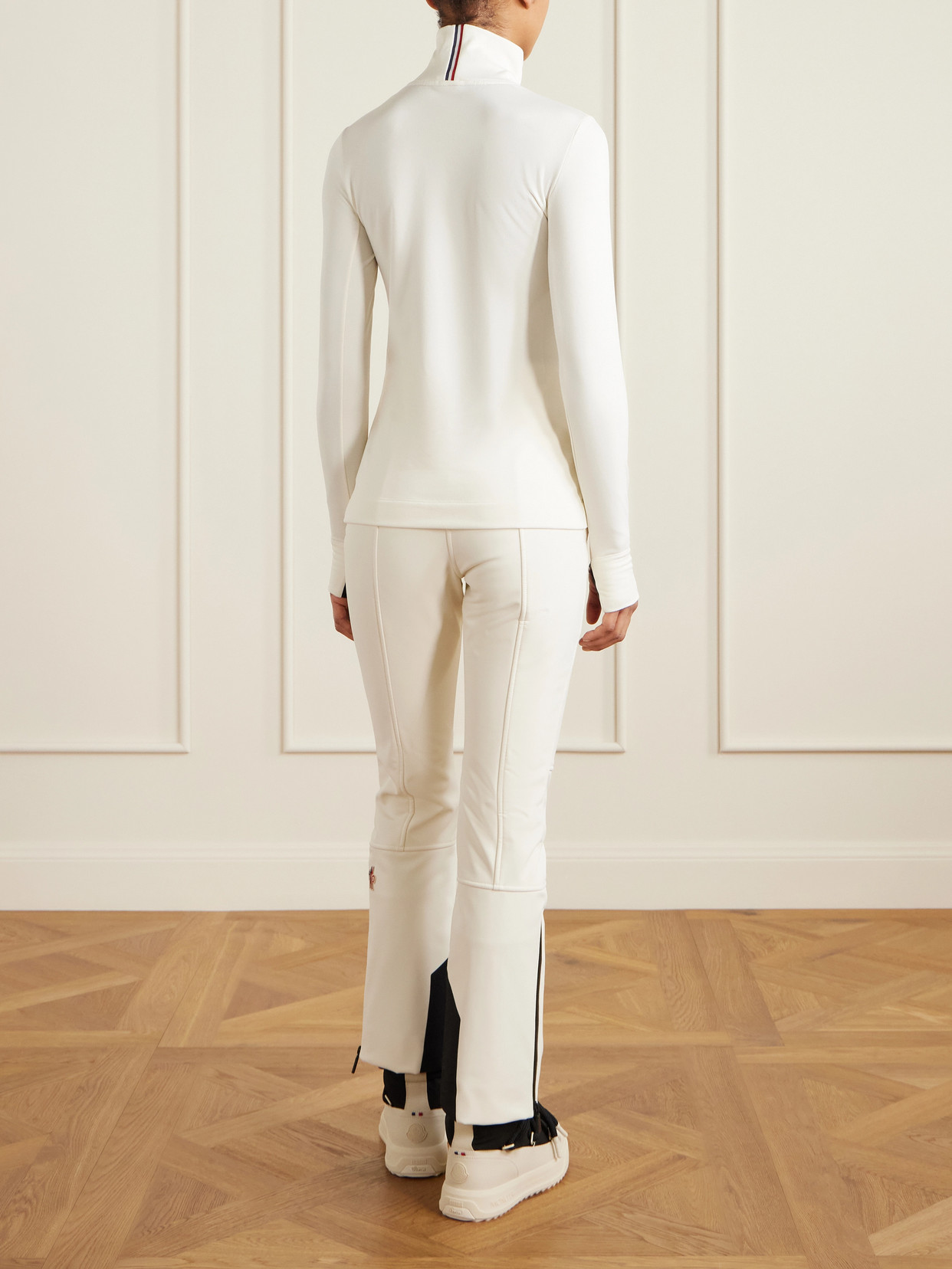 Moncler Jersey Base Layer In White