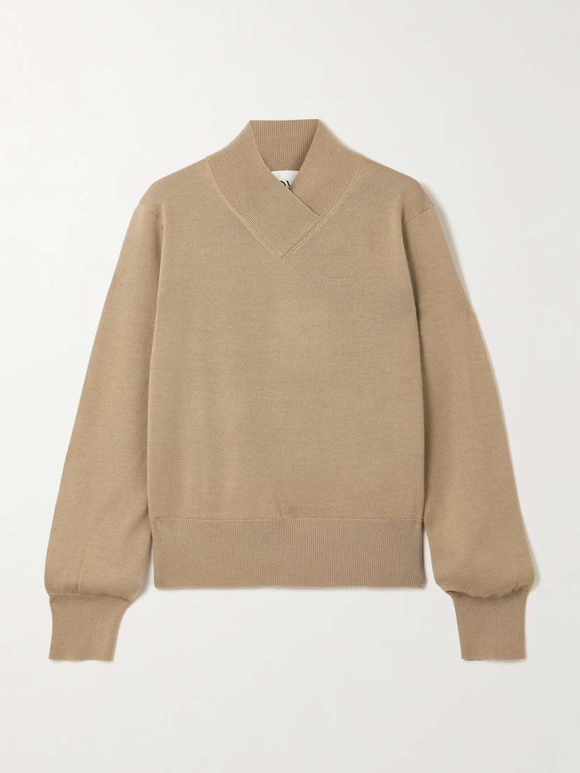 Tove Detta Merino Wool And Silk-blend Sweater