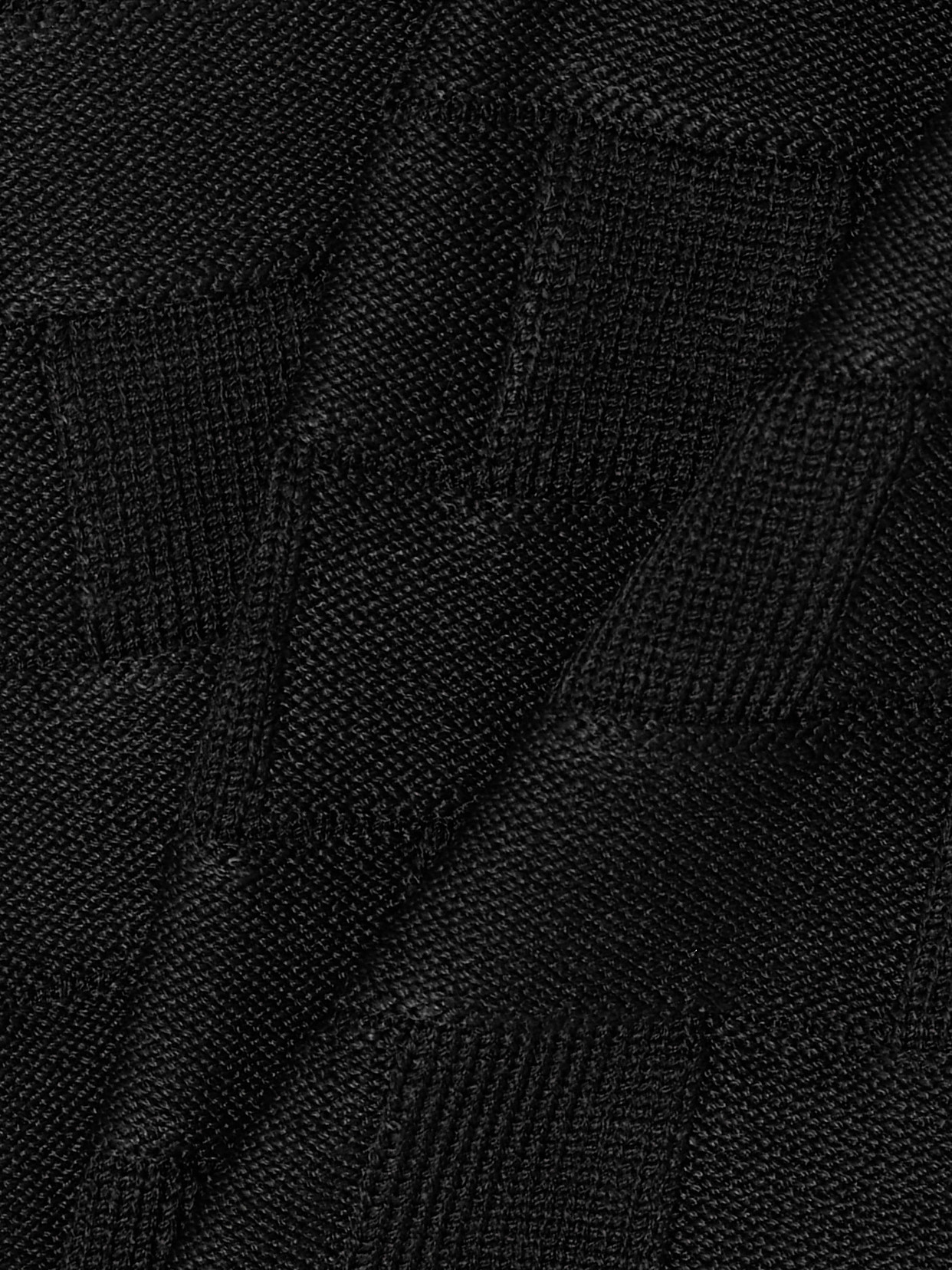 Ash Jacquard-Knit Mini