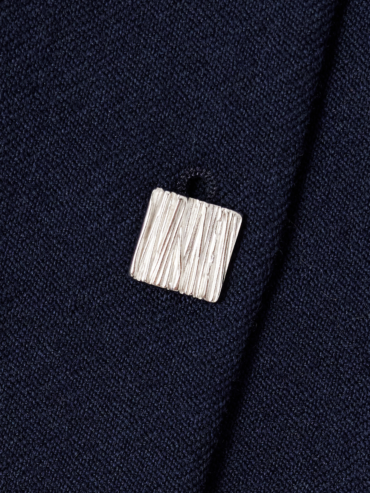 Tove Moya Wool-twill Jacket In Blue