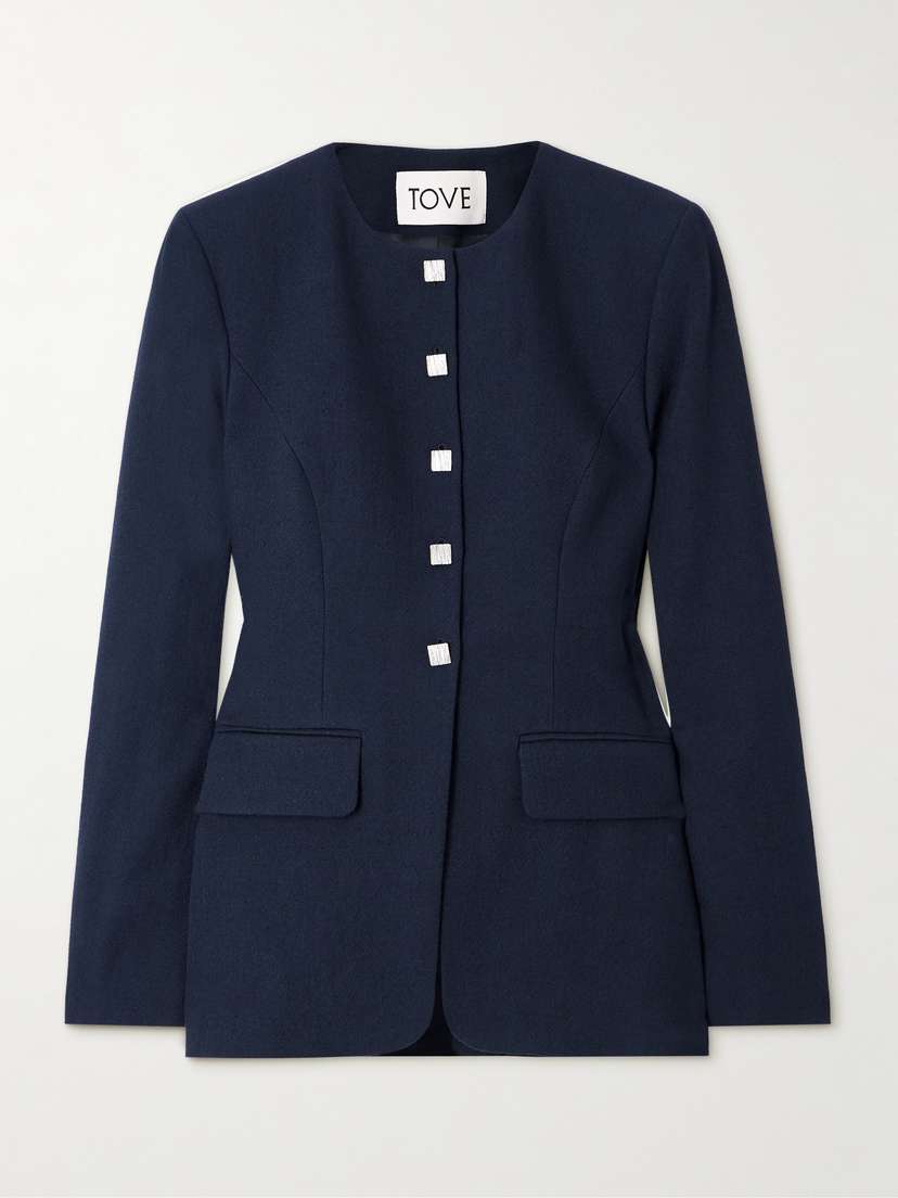Tove Moya Wool-twill Jacket
