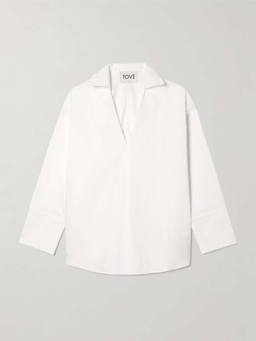 Tove Luisa Cotton-blend Poplin Shirt