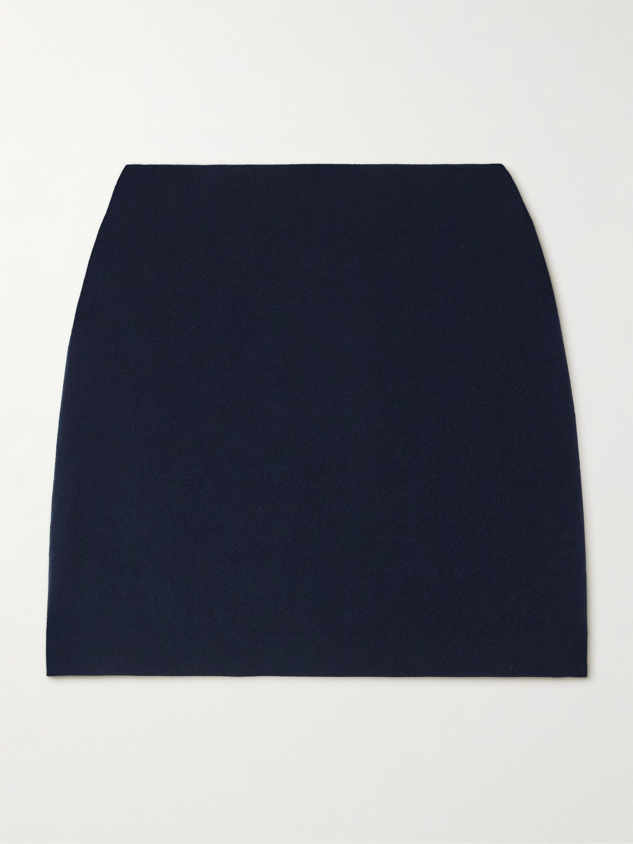 Tove Jeanette Wool-twill Mini Skirt