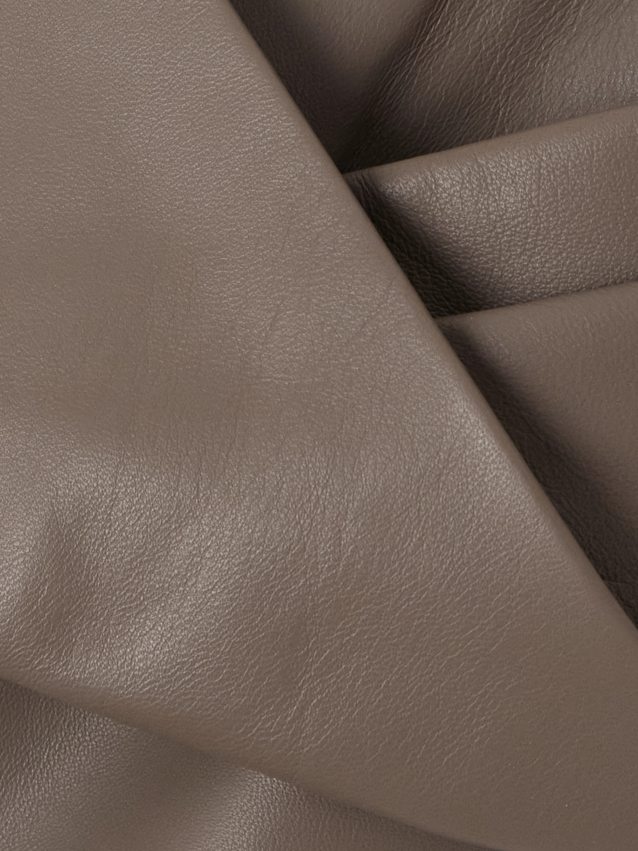 Tove Liss Paneled Leather Mini Skirt In Brown